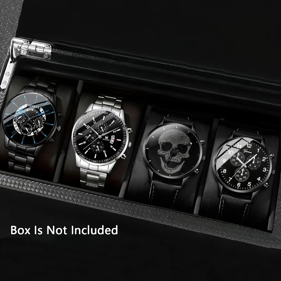Luxury Watch Under 20000 - 4pcs trendy and handsome men's quartz