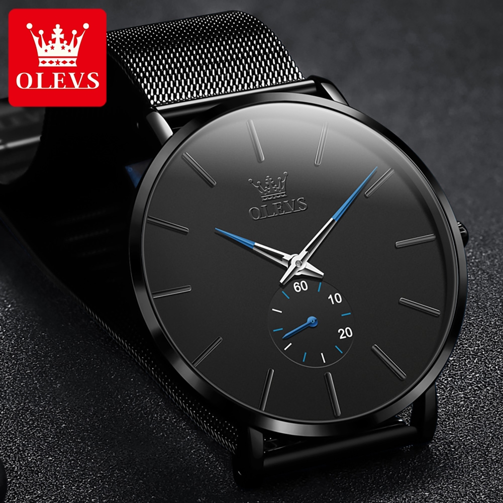 Dress Watch Ultra Thin - OLEVS 9954 Fashion Men's Watches Minimalism