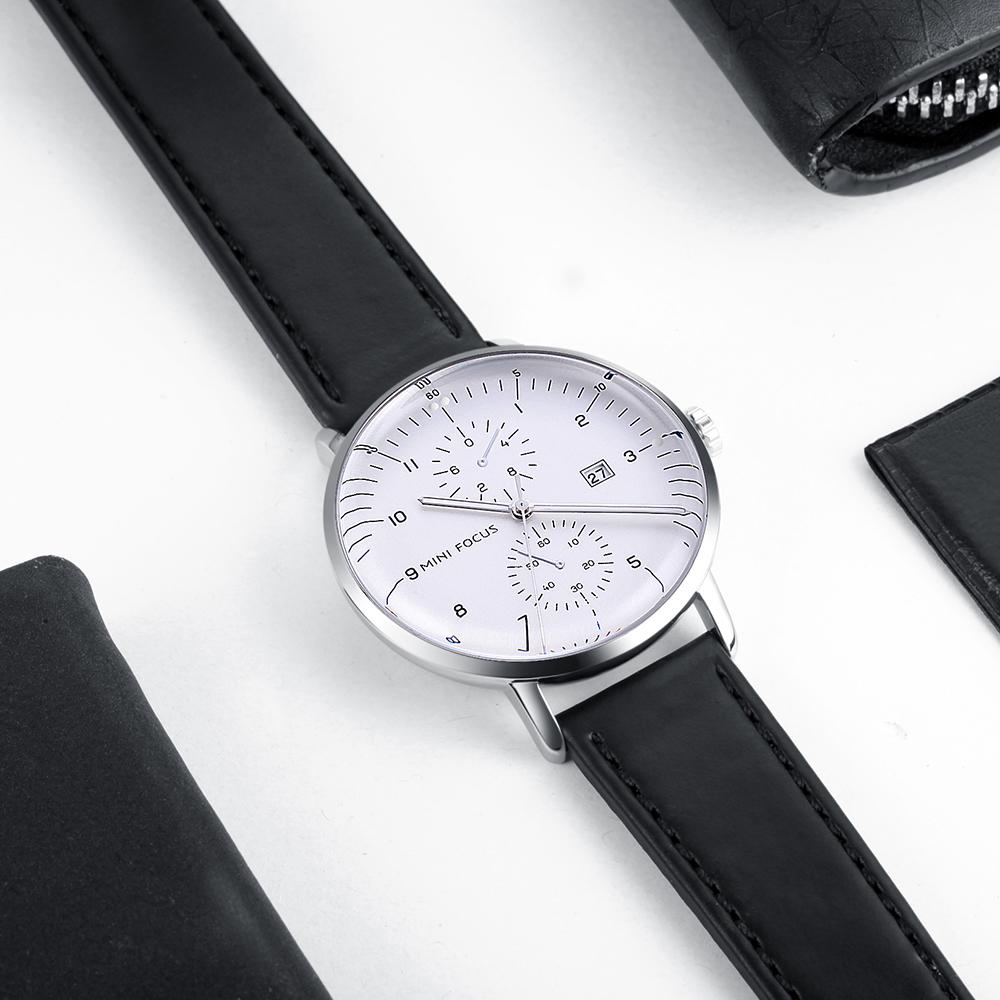 Dress Watch Ultra Thin - MINI FOCUS Business Quartz Man Watch