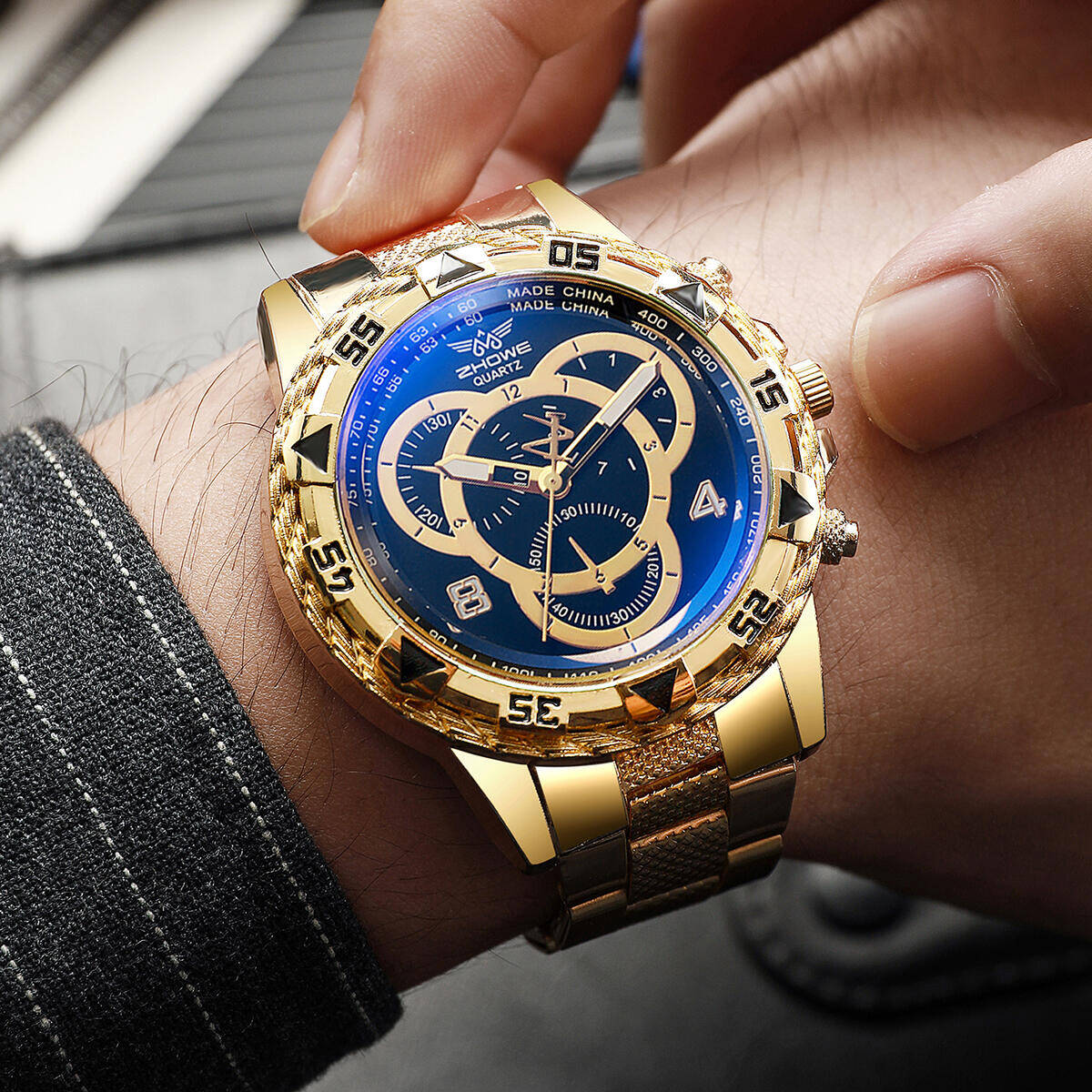 Luxury Watch Under 20000 - Luxury Large Dial Men Business Watches