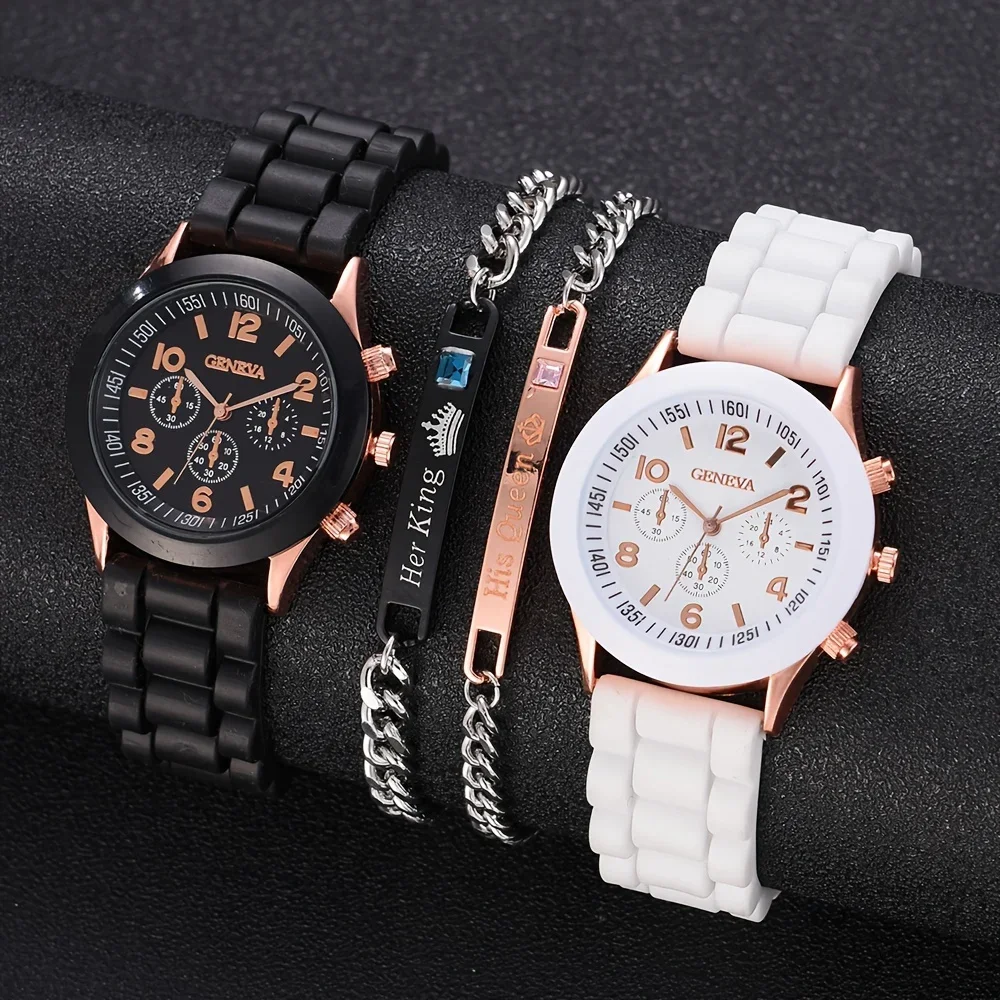 Best Luxury Quartz Watch - 2Pcs Luxury Women's Watch Set Fashion