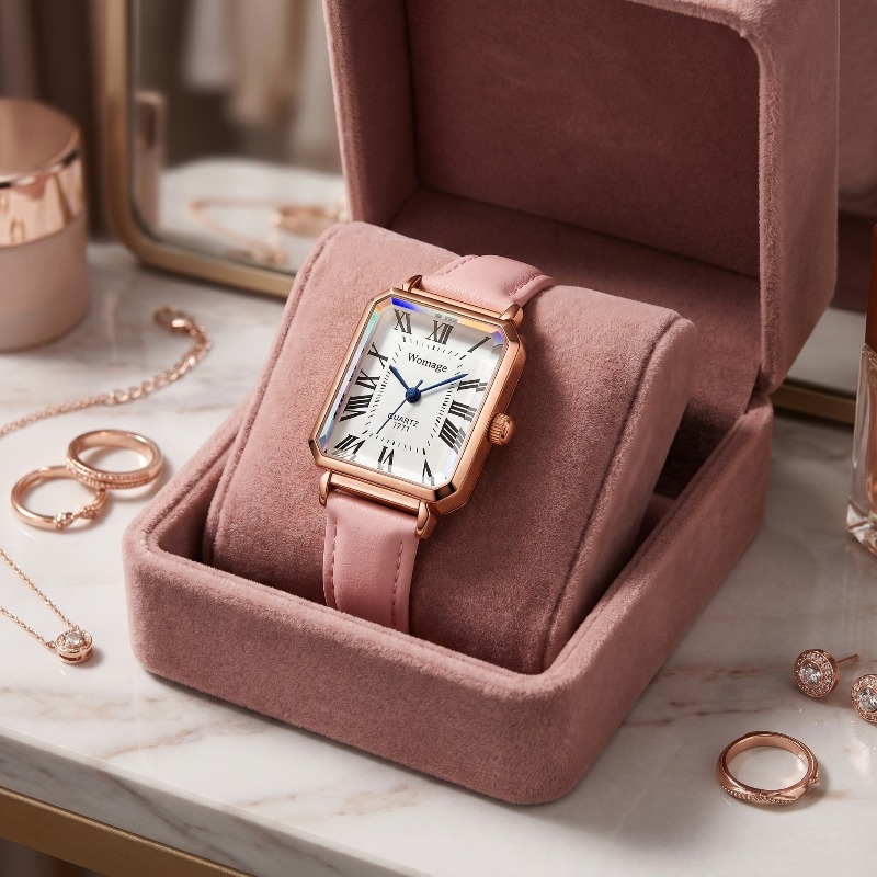 Luxury Watch For Sale - Fashion Rectangle Quartz Watches for Women