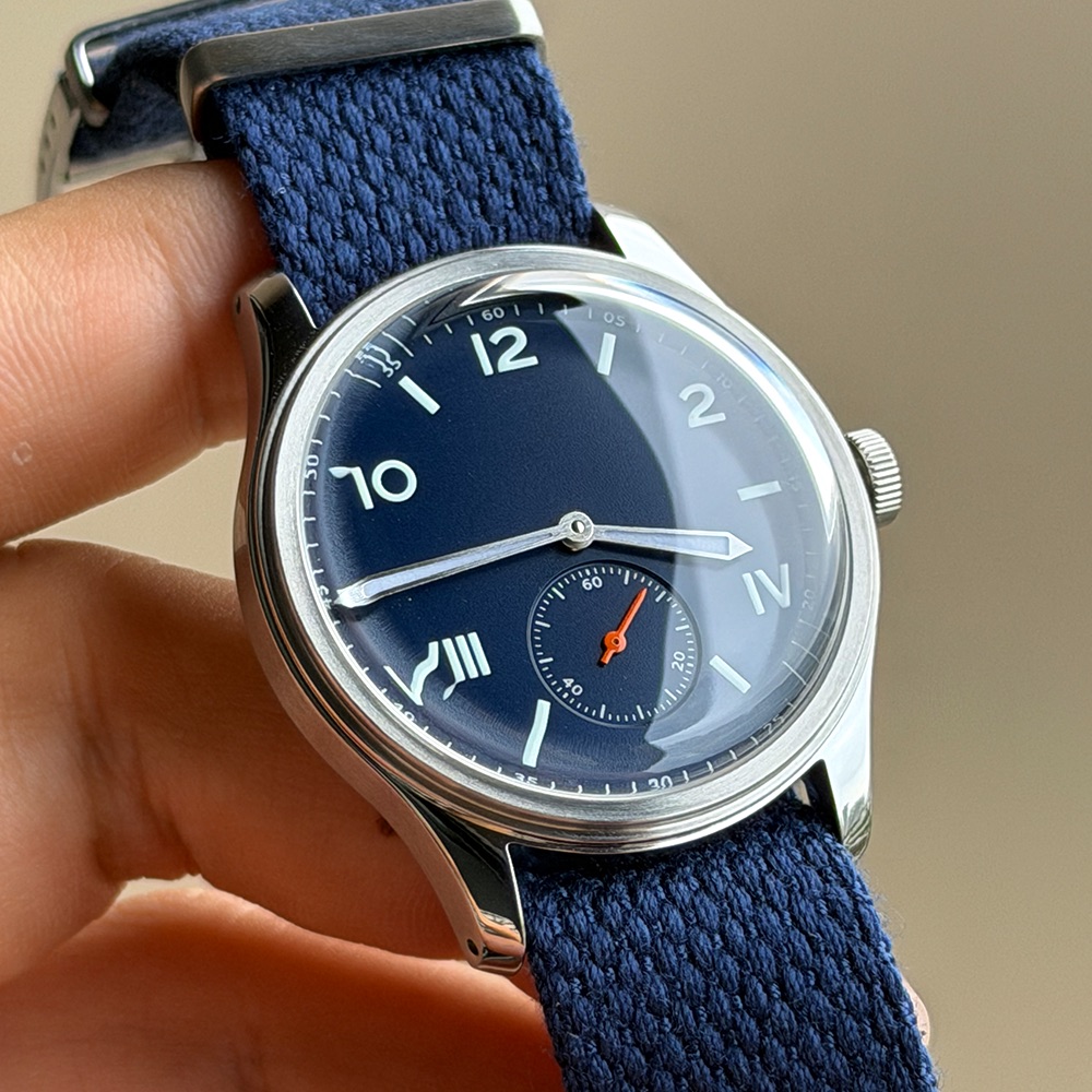 Dress Watch Ultra Thin - California Blue Formal Business Watch Sterile