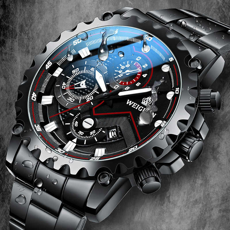 Luxury Watch Under 20000 - Men's Watch Black Warrior Authentic Trendy