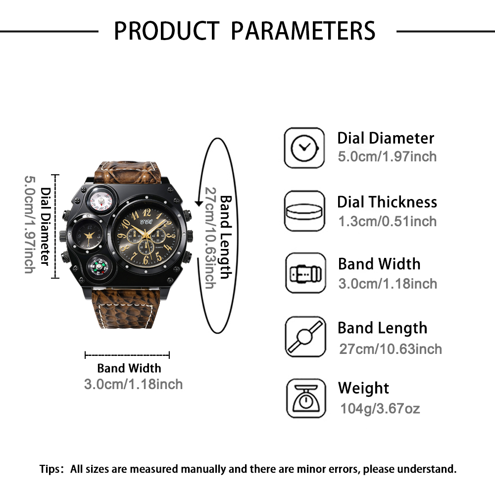 1Pc Fashionable Men's Quartz W - Luxury Watch Under 20000 review and price
