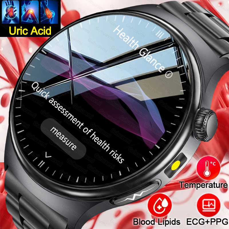 New Accurate ECG Smart Watch B - Gmt Dual Timezone Watch review and price