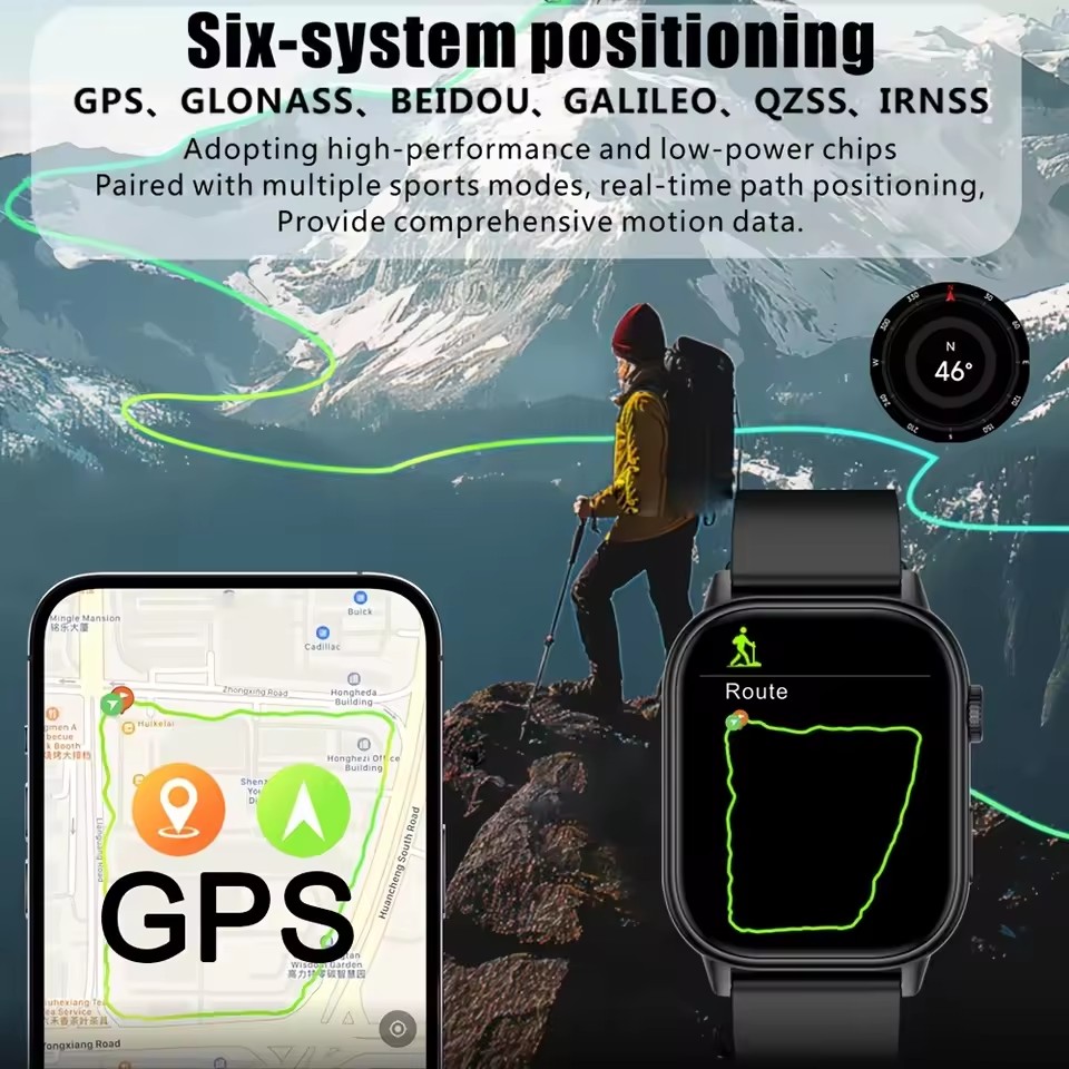 2025 New Outdoor Military GPS  - Gmt Dual Timezone Watch review and price