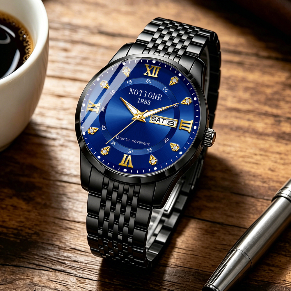 Multifunctional Men's Fashion  - Luxury Watch And Bracelet review and price