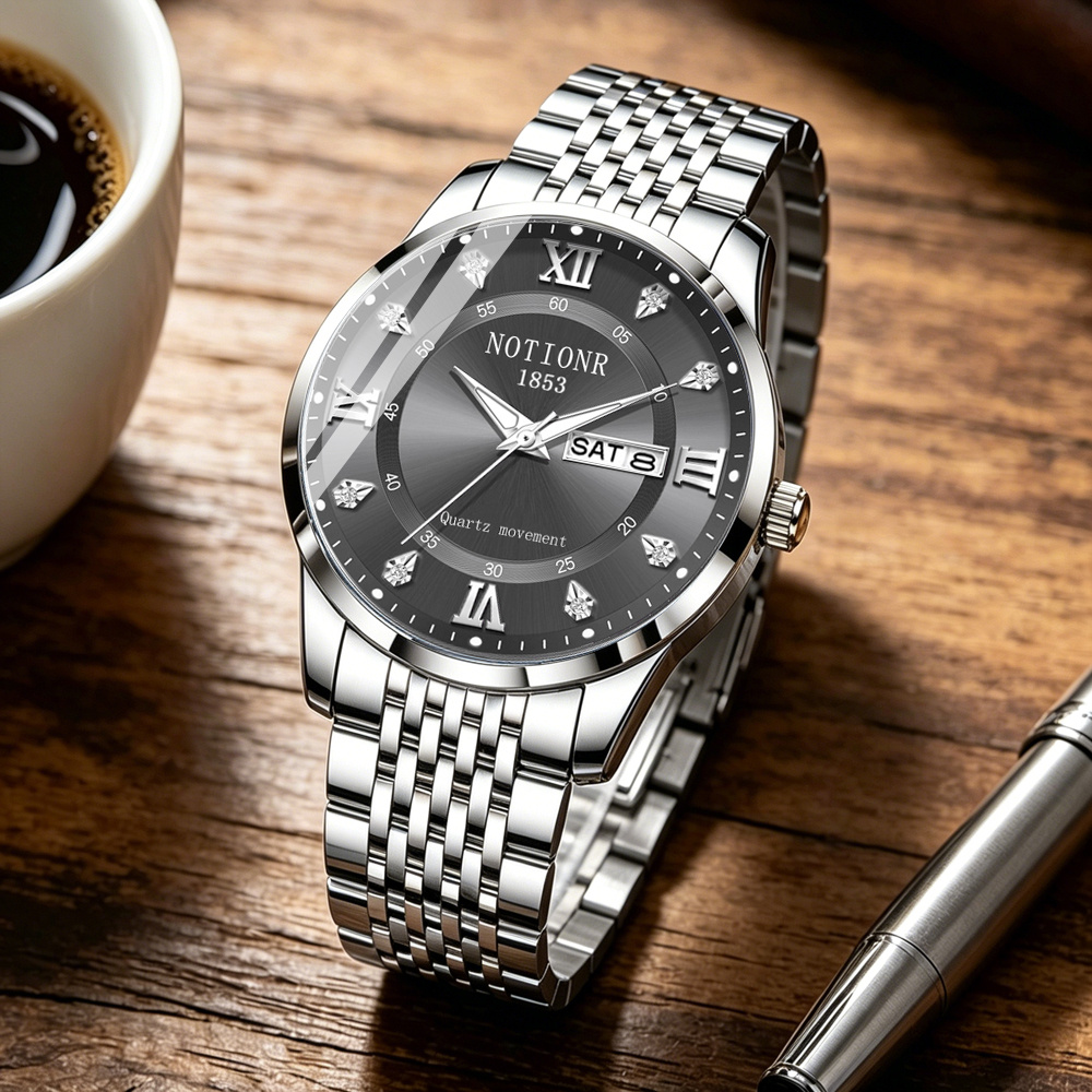 Multifunctional Men's Fashion  - Luxury Watch And Bracelet review and price