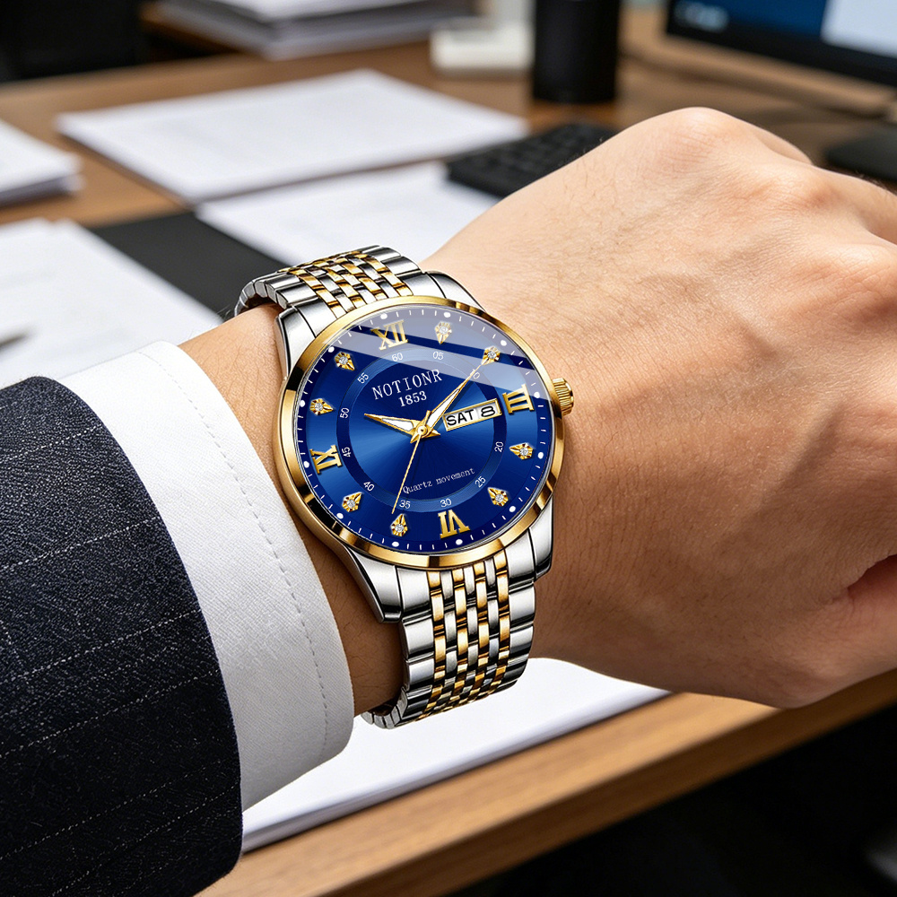 Multifunctional Men's Fashion  - Luxury Watch And Bracelet review and price