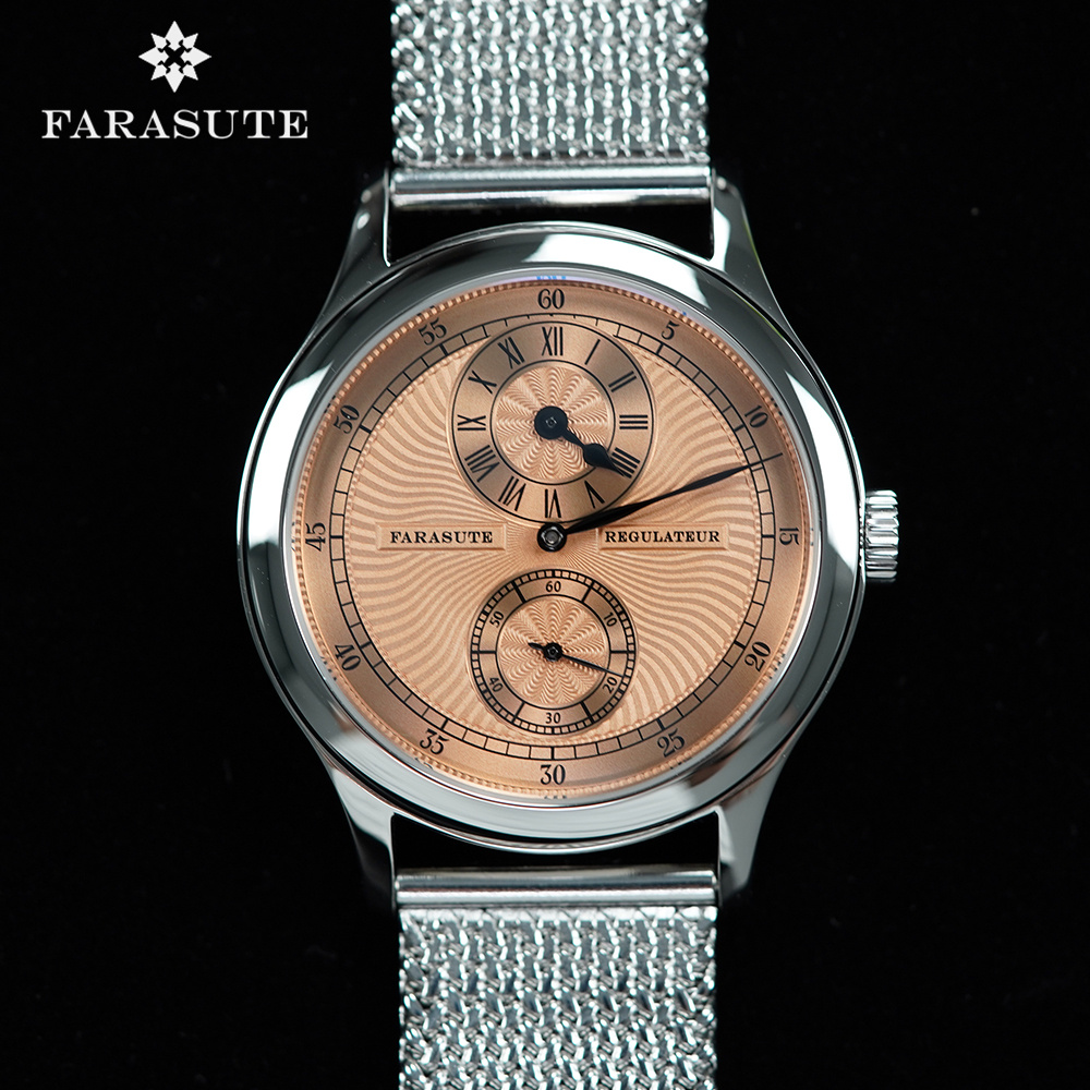 FARASUTE Retro Machinery Wrist - Guilloché Dial Watch review and price