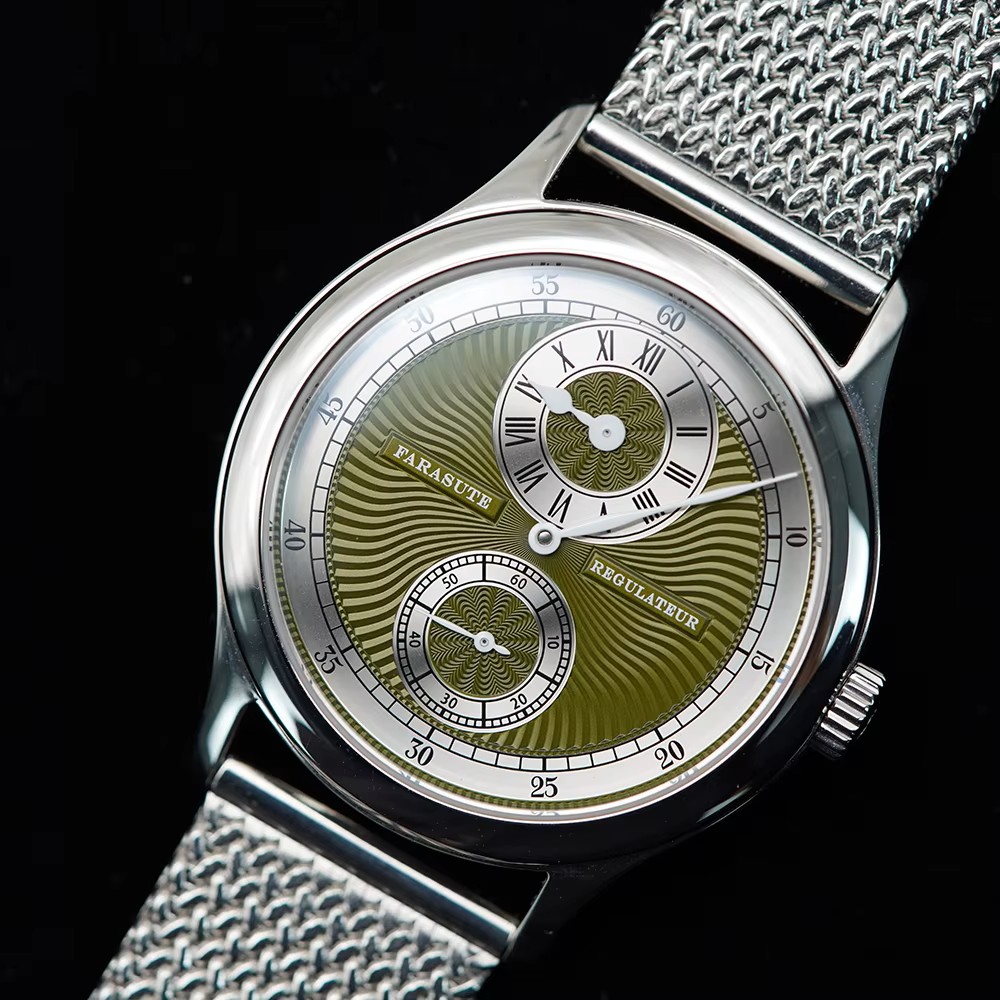 FARASUTE Retro Machinery Wrist - Guilloché Dial Watch review and price