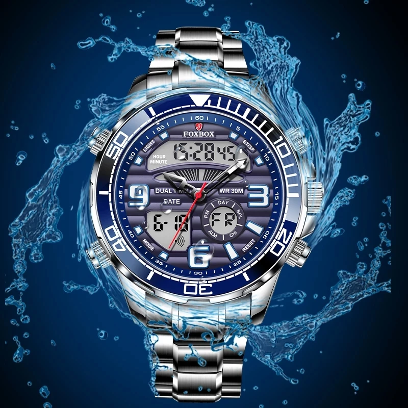 FOXBOX Top Brand Luxury Digita - Luxury Watch All Brands review and price