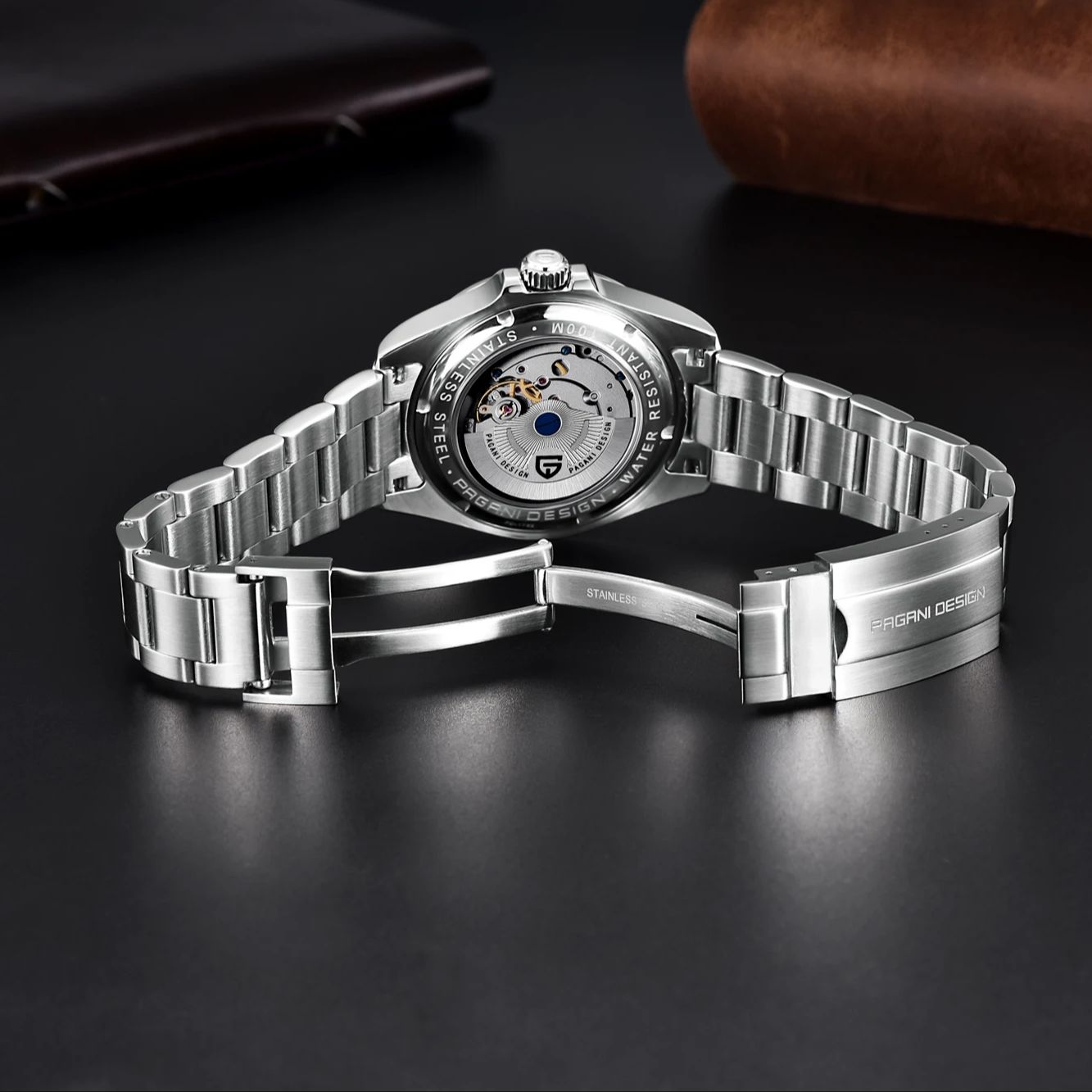 PD1762 PAGANI DESIGN Men's Aut - Gmt Dual Timezone Watch review and price