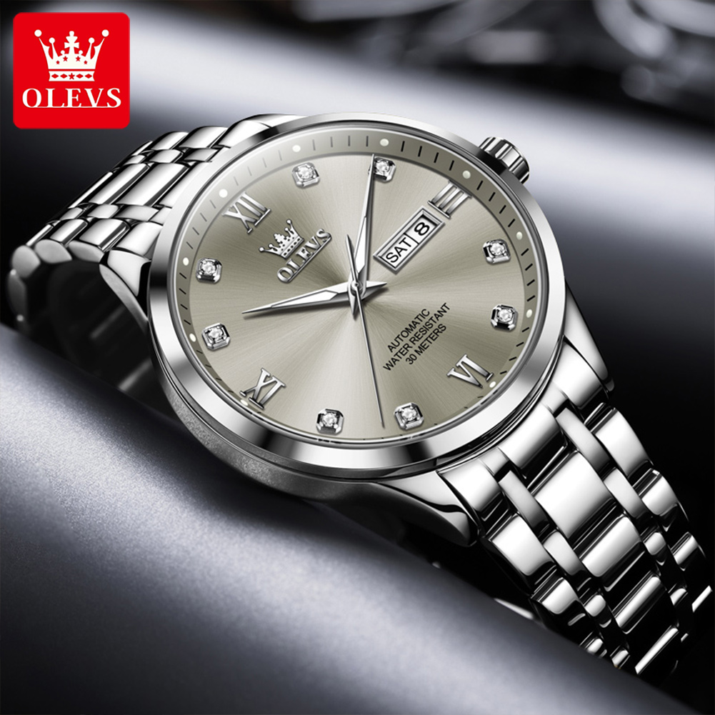 OLEVS 9946 Original Automatic  - Dress Watch Ultra Thin review and price