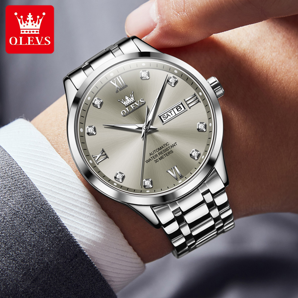 OLEVS 9946 Original Automatic  - Dress Watch Ultra Thin review and price