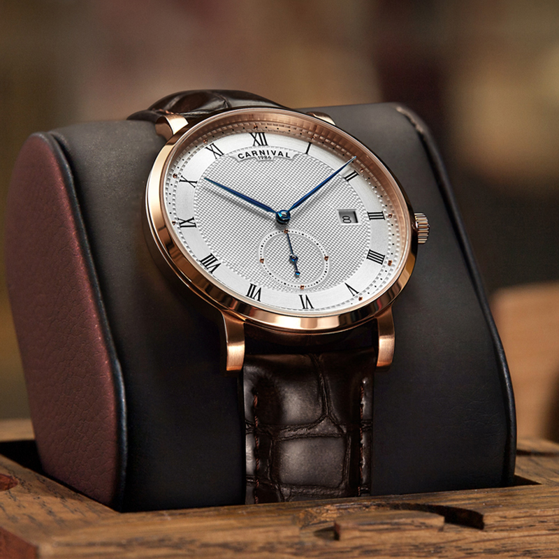CARNIVAL Luxury Sport Automati - Dress Watch Ultra Thin review and price