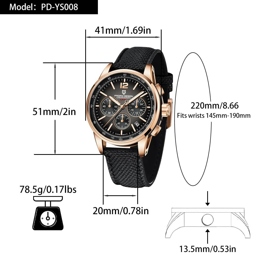 PAGANI DESIGN New Mens Watch 4 - Luxury Watch Brands review and price