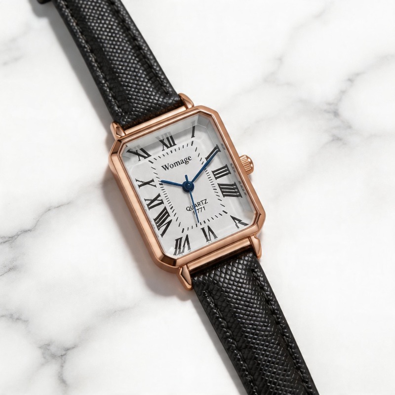 Fashion Rectangle Quartz Watch - Luxury Watch For Sale review and price