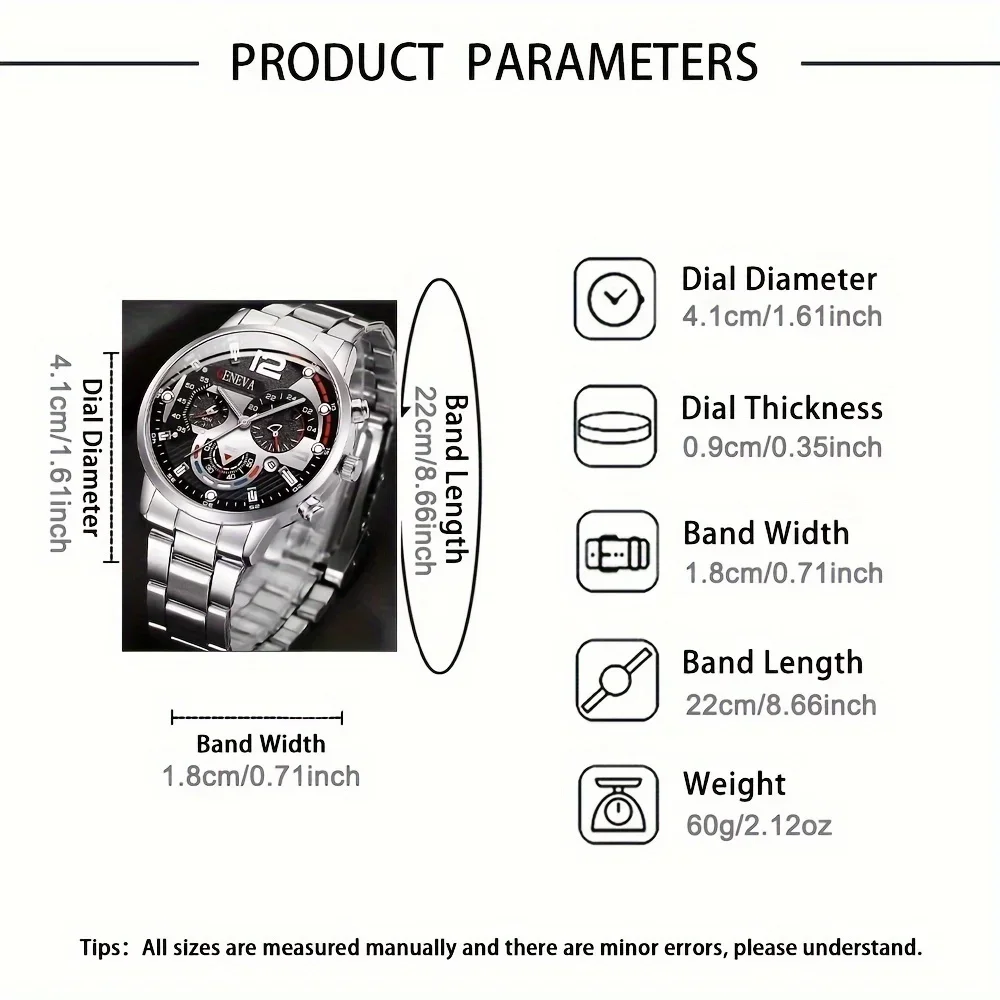 2pcs fashionable quartz watch  - Luxury Watch Under 20000 review and price