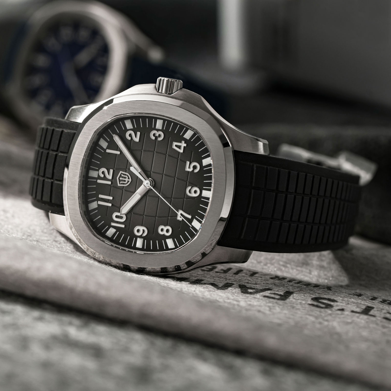 Watchdives WD008 38mm Dive Men - Guilloché Dial Watch review and price