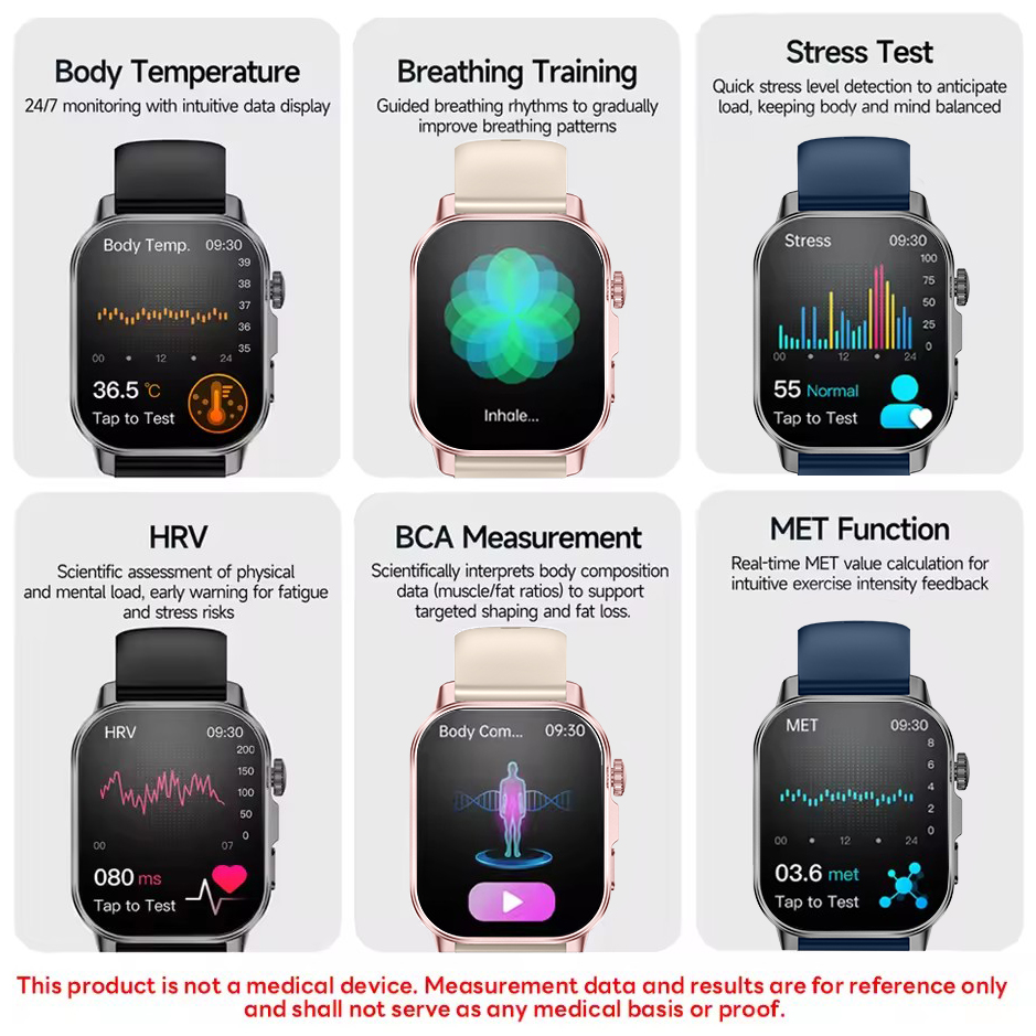 2026 NEW Upgraded Health Check - Gmt Dual Timezone Watch review and price