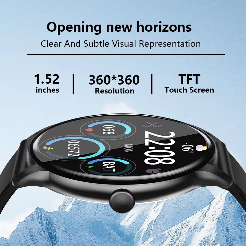 2025 New Smart Watch Heart Rat - Gmt Dual Timezone Watch review and price