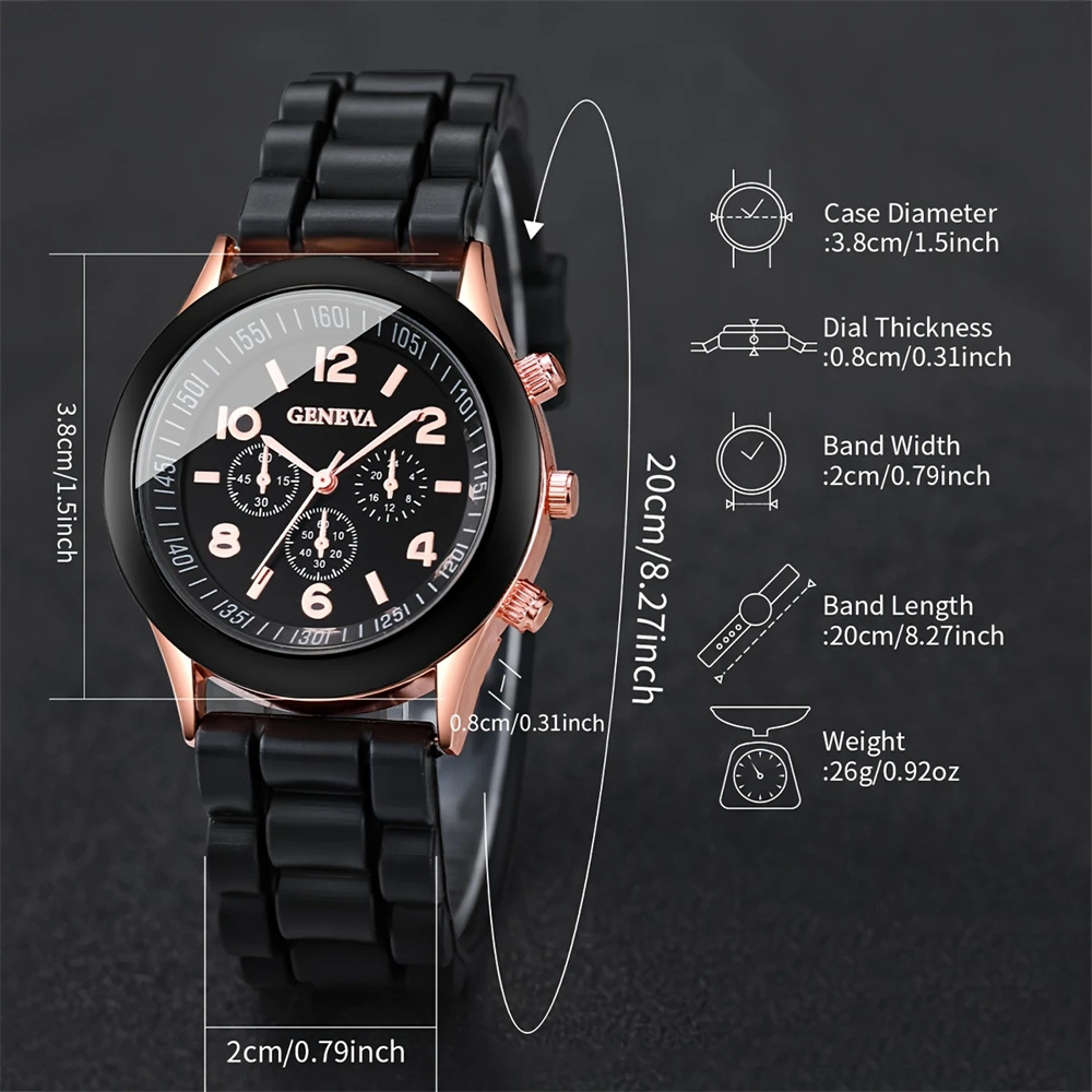 2Pcs Luxury Women's Watch Set  - Best Luxury Quartz Watch review and price
