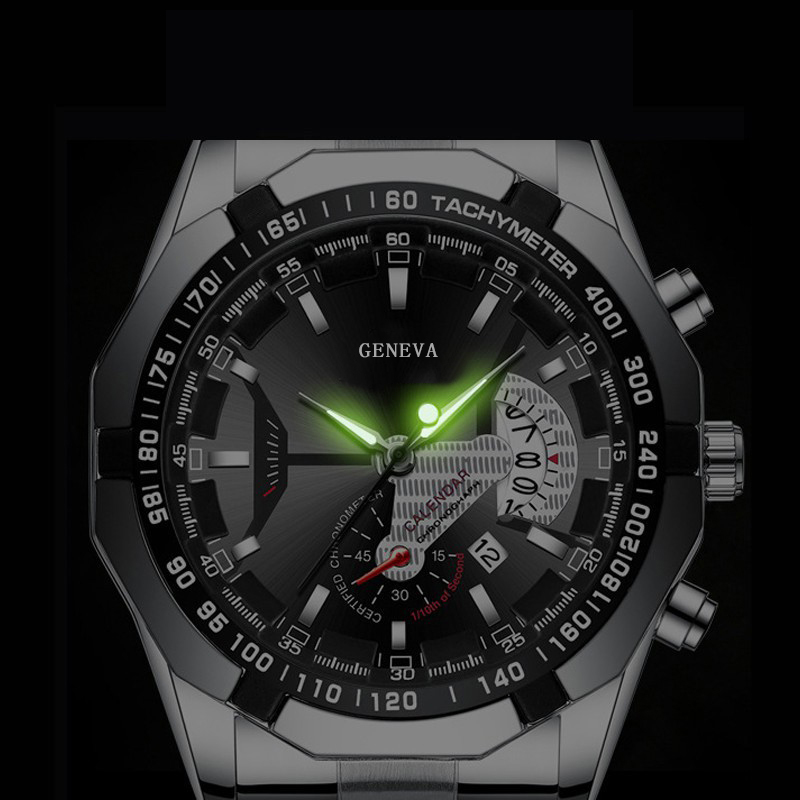 4-piece men's trendy quartz wa - Luxury Watch Under 20000 review and price