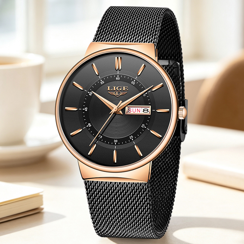 LIGE Women Watches Luxury Bran - Luxury Watch Brands review and price