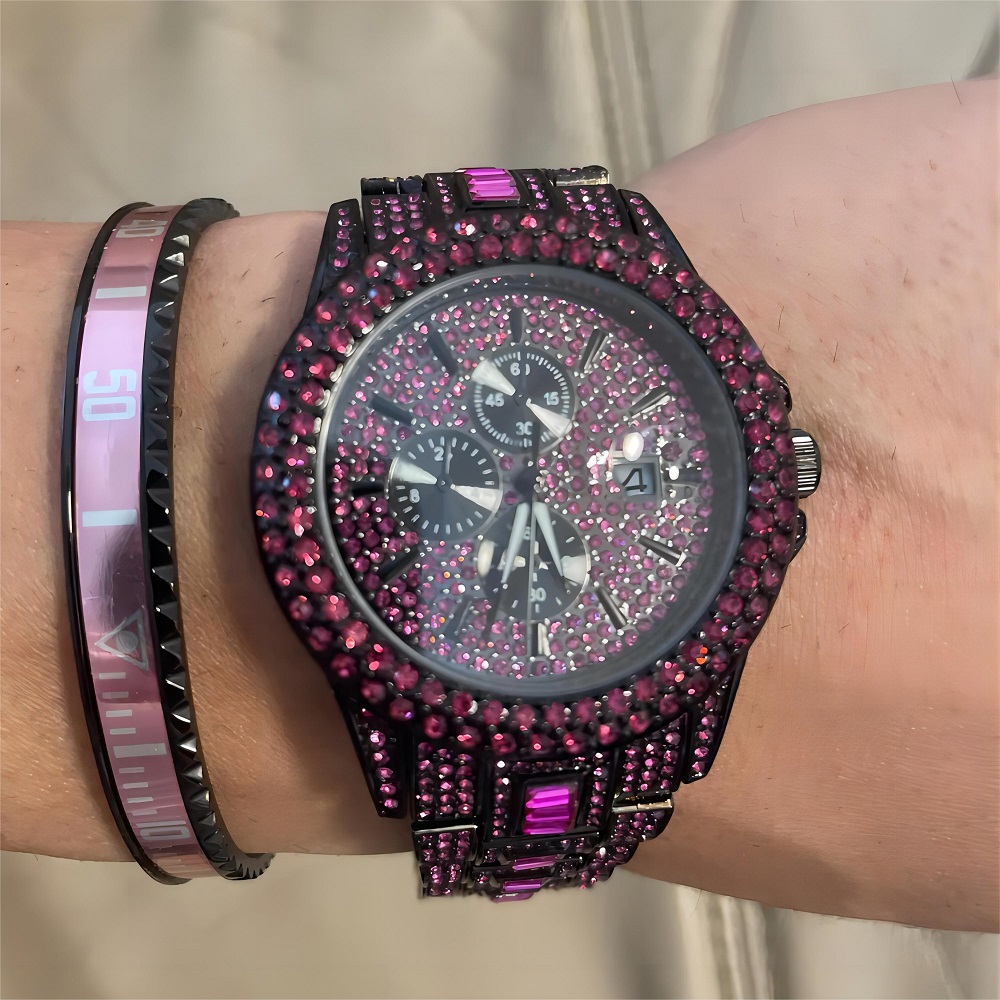 Hot Sell Red Ice Watch For Men - Luxury Watch And Jewelry Brand review and price