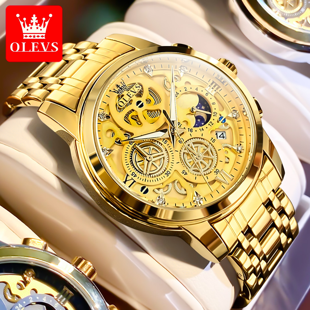 OLEVS 9947 Men Watch Original  - Luxury Watch All Brands review and price