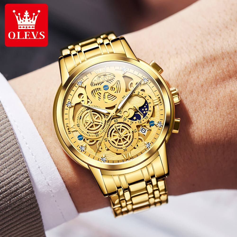 OLEVS 9947 Men Watch Original  - Luxury Watch All Brands review and price