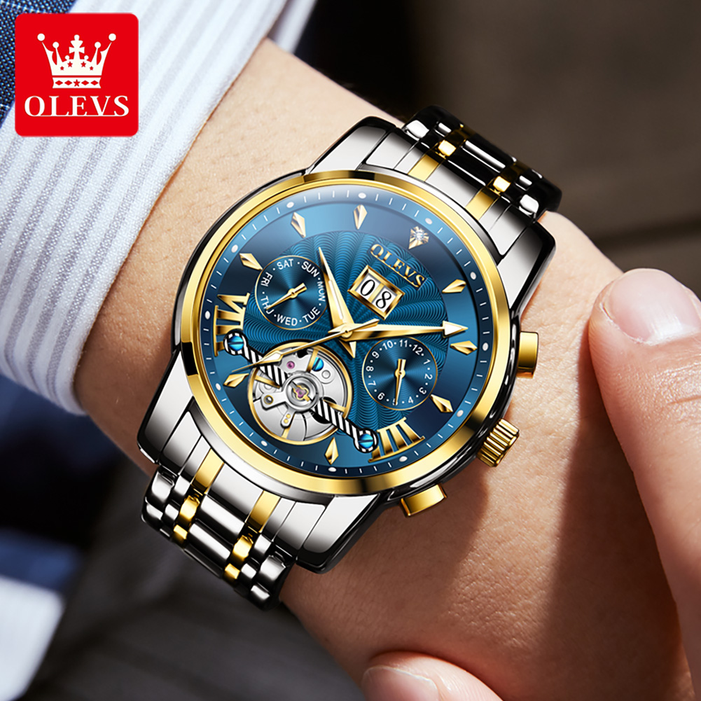 OLEVS Men Watches Luxury Fashi - Luxury Watch Hand review and price