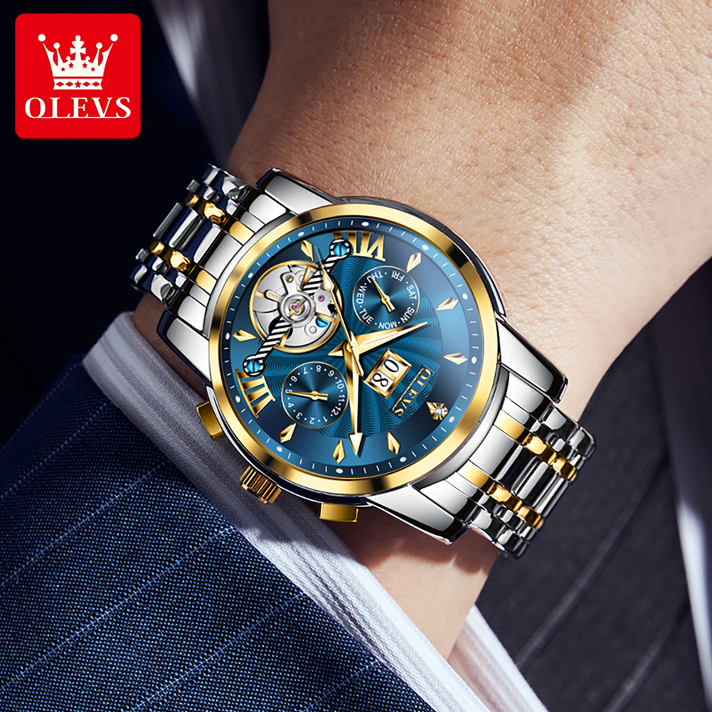 OLEVS Men Watches Luxury Fashi - Luxury Watch Hand review and price