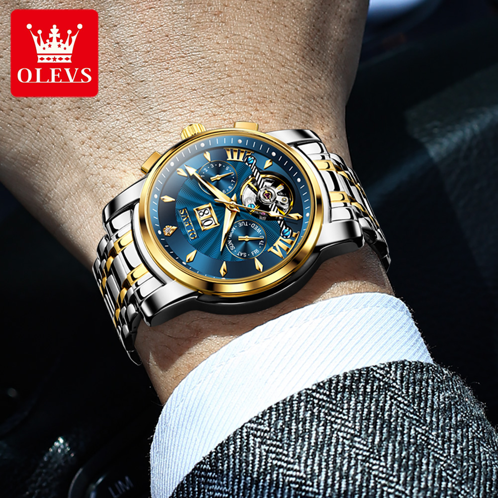 OLEVS Men Watches Luxury Fashi - Luxury Watch Hand review and price