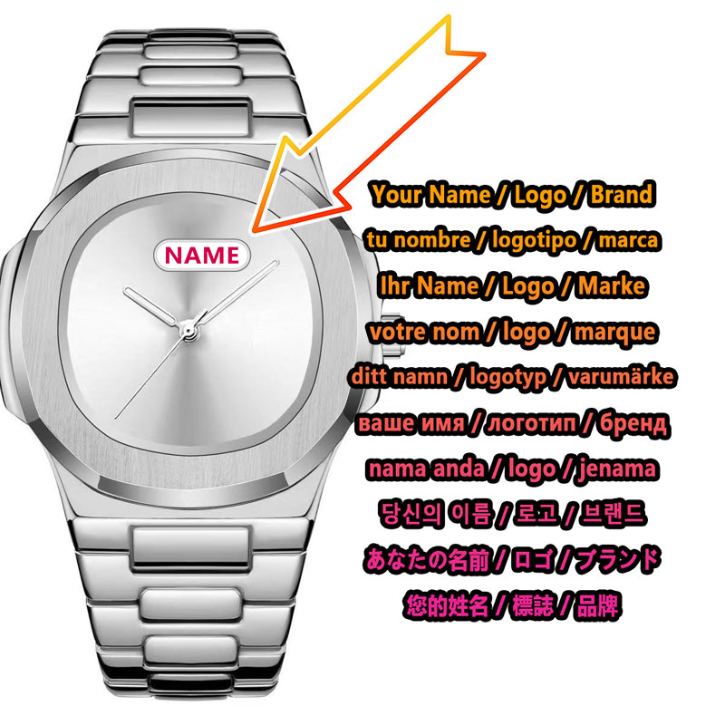 Custom Logo Men's Quartz Watch - Luxury Watch Brands review and price