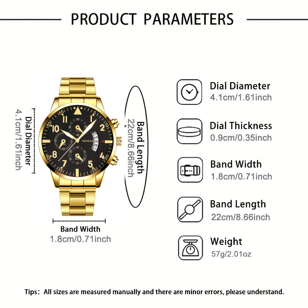 3/1pc Men's Light Luxury Hands - Luxury Watch Under 20000 review and price