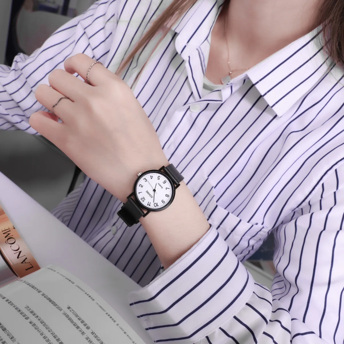 Simple Black Watch Quartz Watc - Luxury Watch For Sale review and price